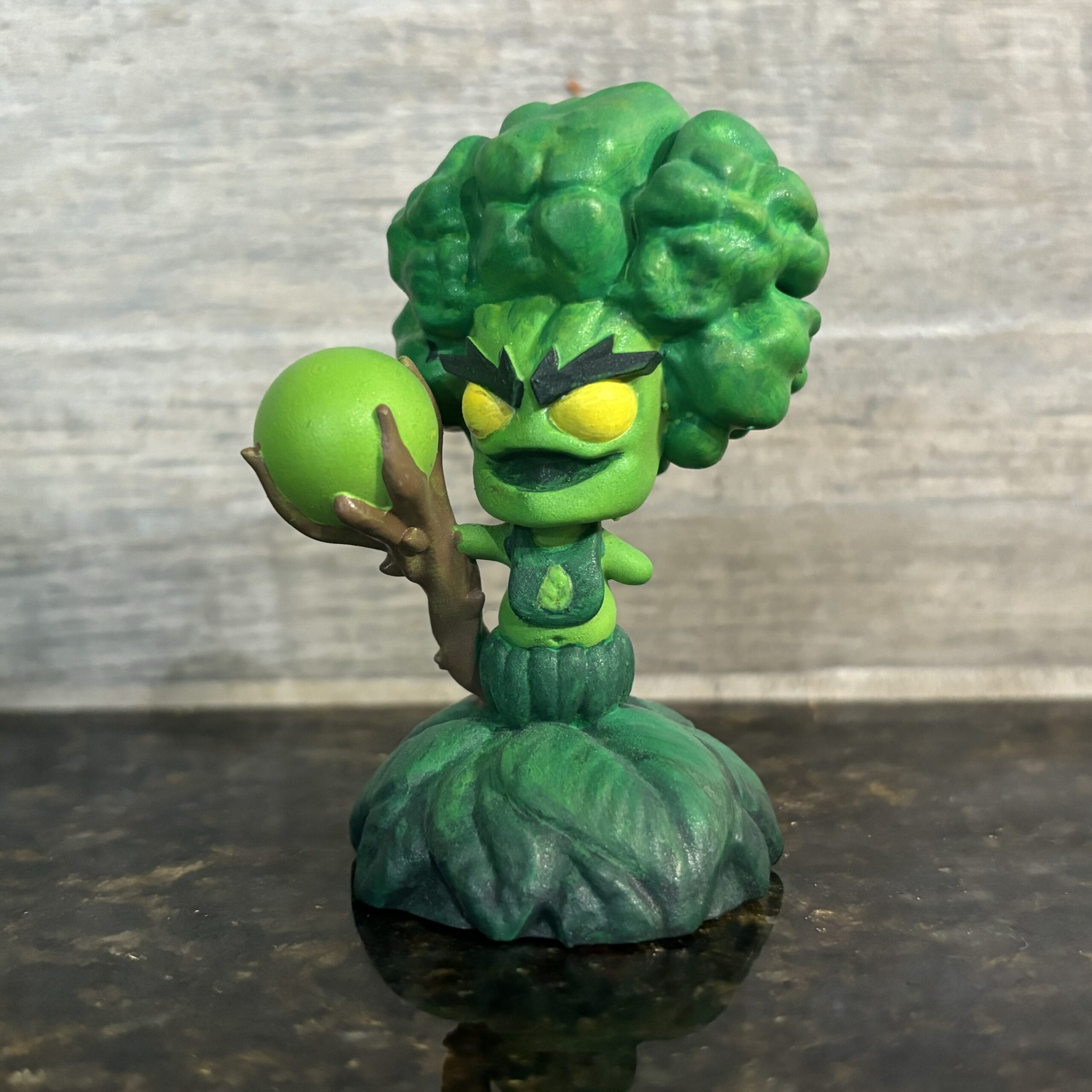Broccoli Guy A custom Figure of Chef Pepper Jack, one of the minor villain characters from the Skylanders series