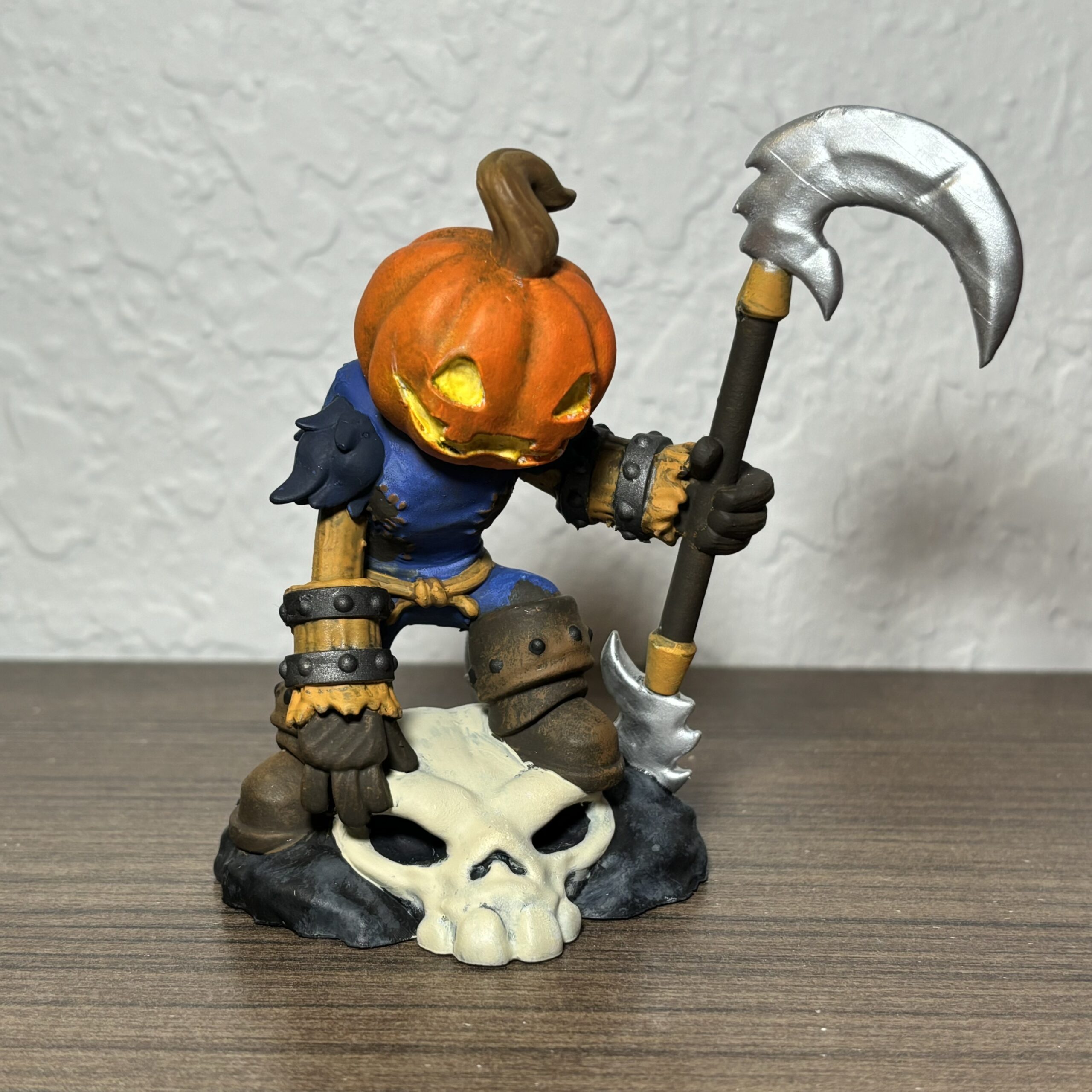 Pumpkin Imaginator Custom Figure of an Imaginator, meant to match a playable character made with a character customizer. Figure was made as a custom commision order